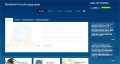 Desktop Screenshot of deutsche-forschungsgruppe.com